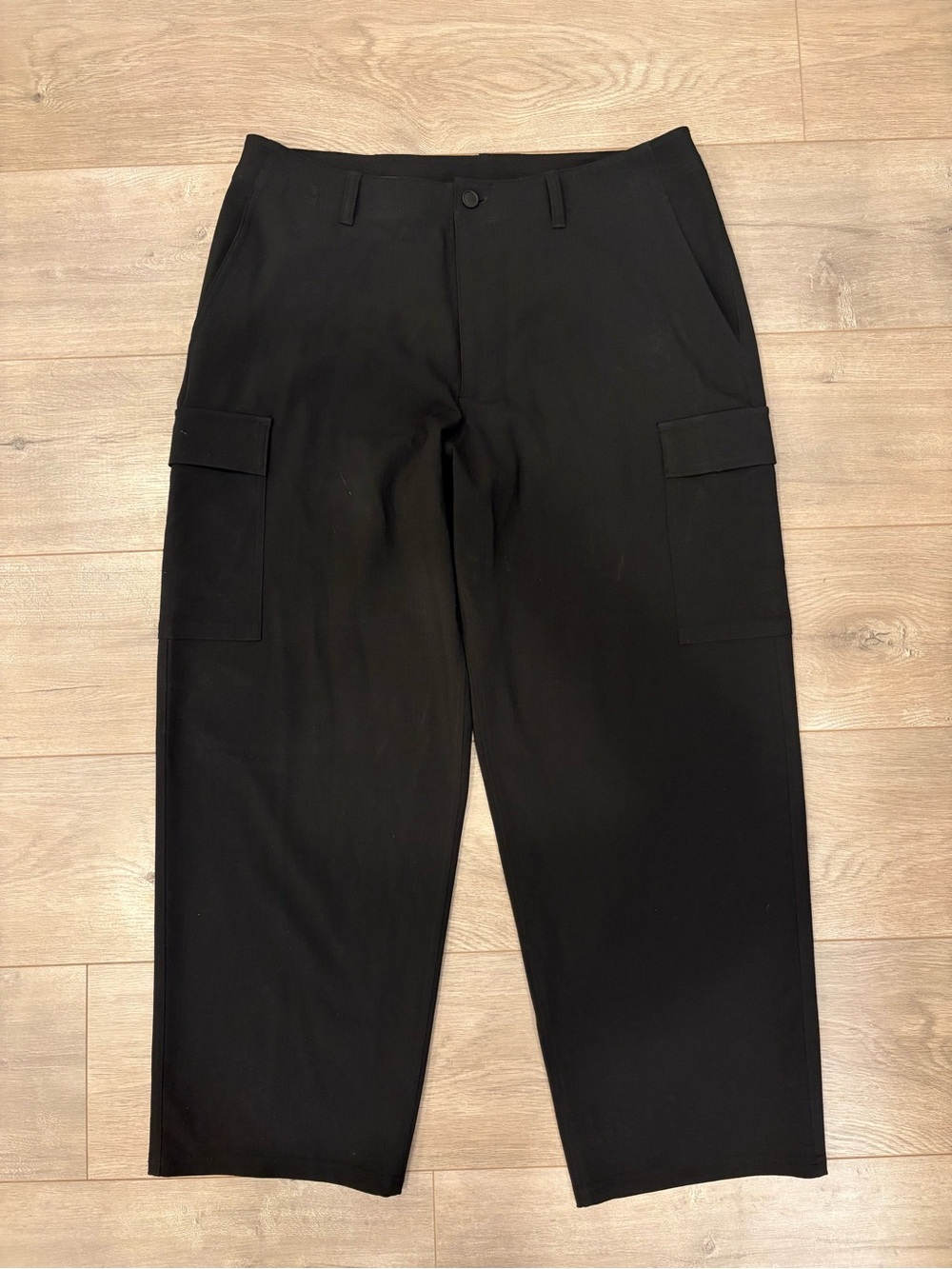 Lululemon Cargo Pants Mens 34x28 Relaxed Fit Black Utility Ripstop